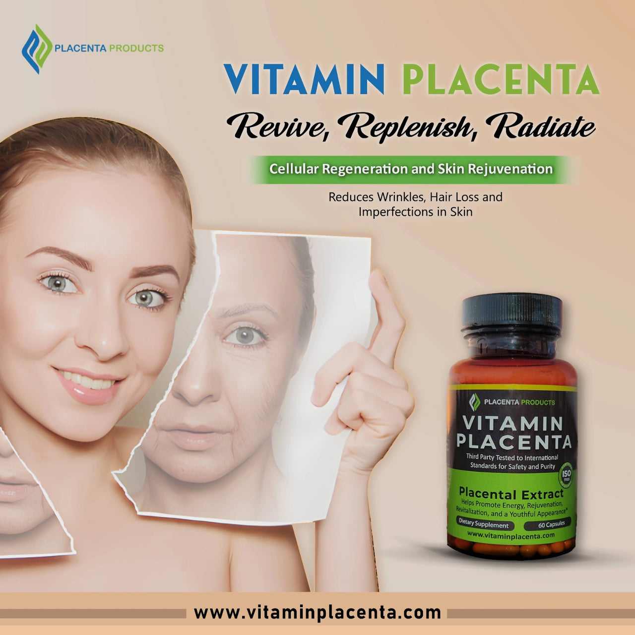 Vitamin Placenta 5-Pack