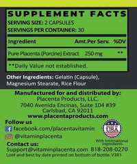 Thumbnail for Placenta Capsules - Vitamin Placenta